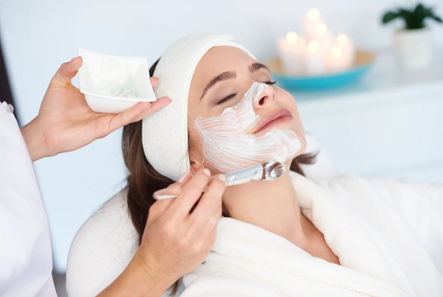 Facial spa treatment at Serene Serenity San Marcos